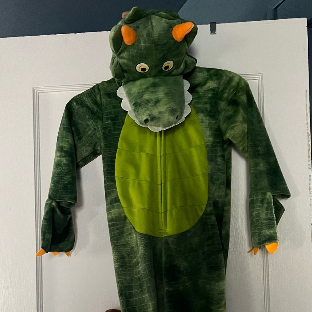 Halloween Costume-dinosaur one piece like new condition. Size 3T